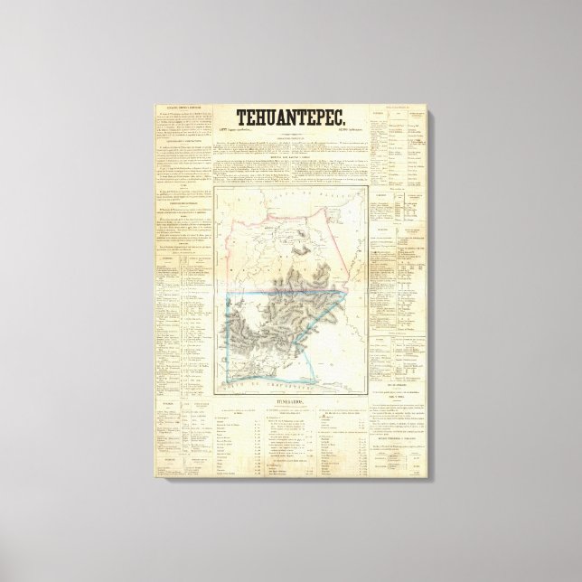 Tehuantepec, Mexico Canvas Print (Front)