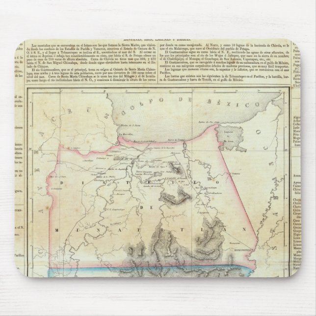 Tehuantepec, Mexico Mouse Pad (Front)