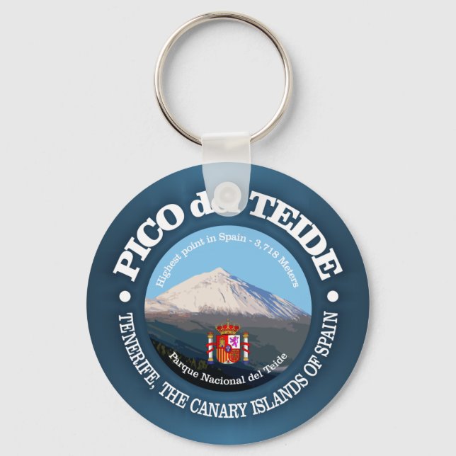 Teide Keychain (Front)