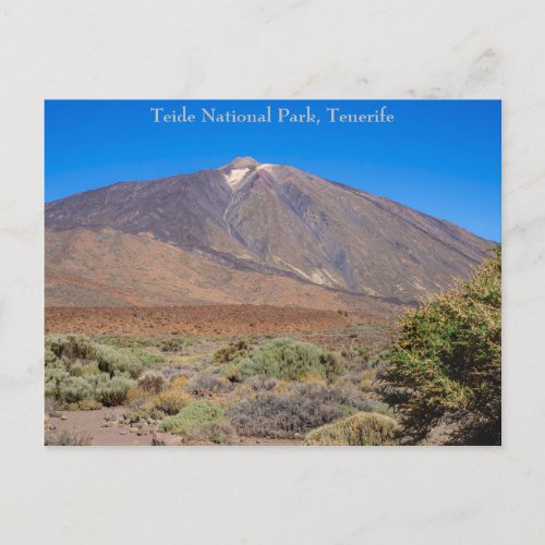 Teide National Park Tenerife Postcard