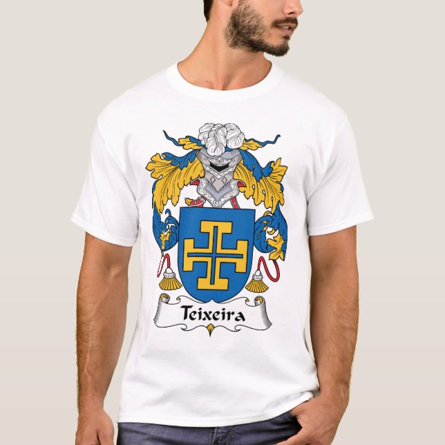 Teixeira Family Crest T-Shirt (Front)