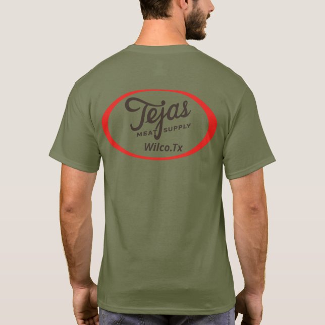 Tejas Meat Supply T-Shirt (Back)