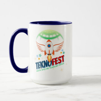 TEKNOFEST Rocket Design - Aviation and Technology Mug