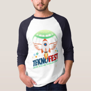 TEKNOFEST Rocket Design - Aviation and Technology T-Shirt