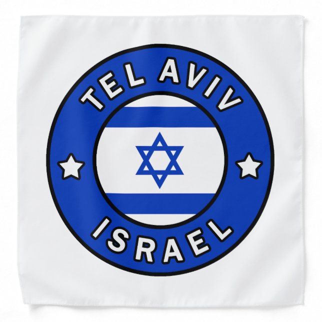 Tel Aviv Israel Bandana (Front)