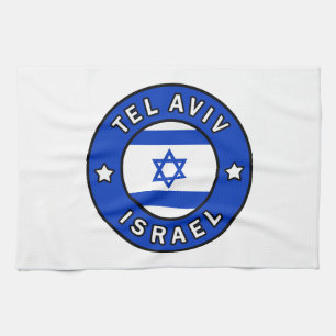Tel Aviv Israel Kitchen Towel