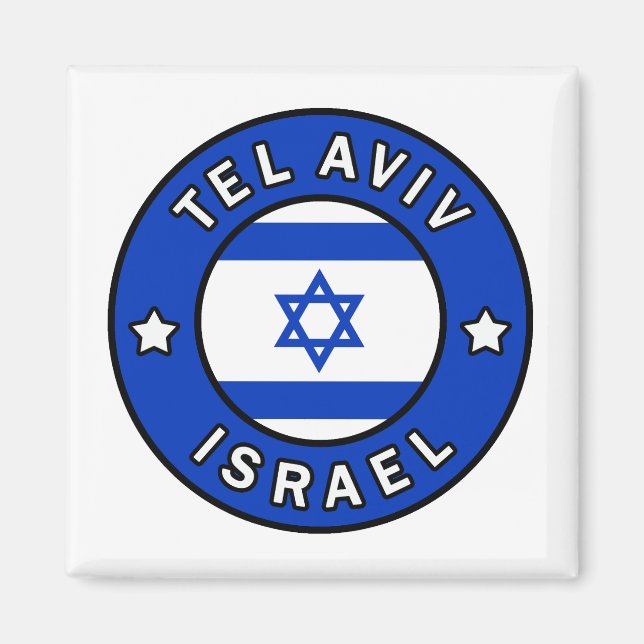Tel Aviv Israel Magnet (Front)