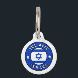 Tel Aviv Israel Pet ID Tag<br><div class="desc">Tel Aviv Israel</div>