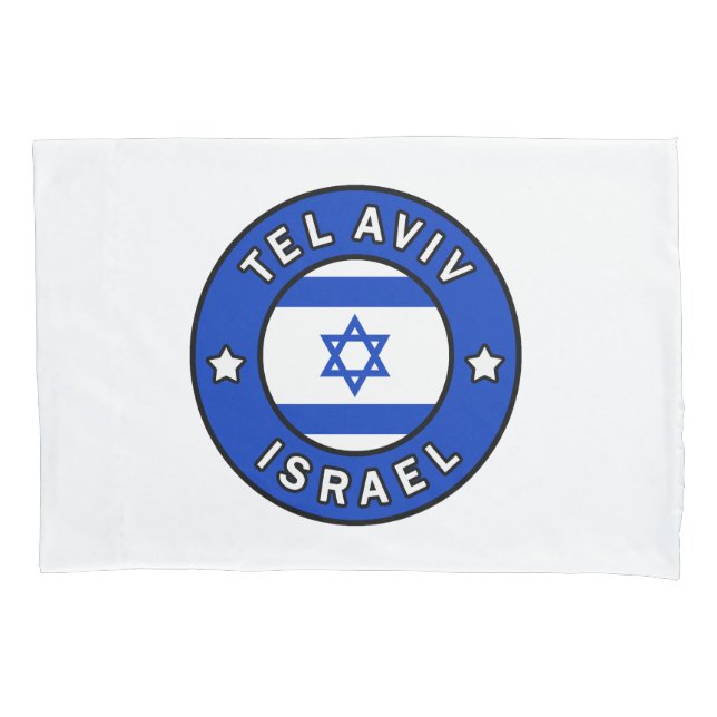 Tel Aviv Israel Pillow Case (Front)