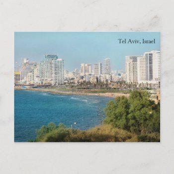 Tel Aviv  Israel Postcard by ShopwithSara at Zazzle