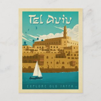 Tel Aviv  Israel Postcard by AndersonDesignGroup at Zazzle