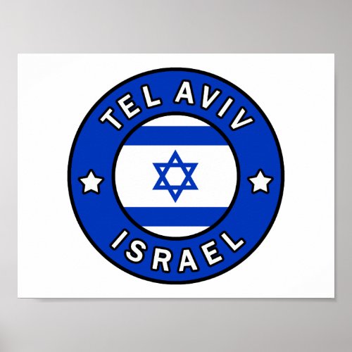 Tel Aviv Israel Poster