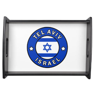 Tel Aviv Israel Serving Tray