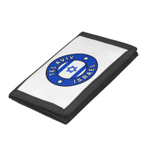 Tel Aviv Israel Tri-fold Wallet