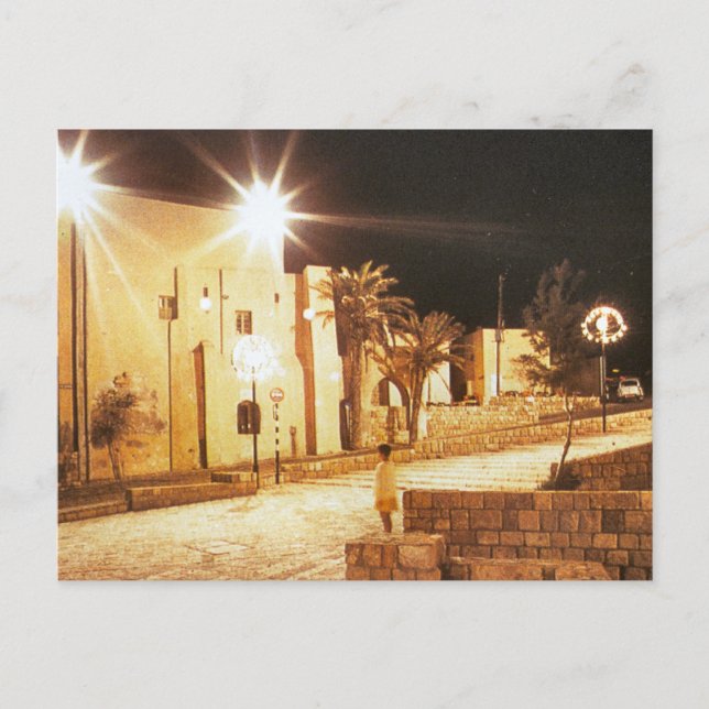 Tel aviv - Jaffa by night Postcard (Front)