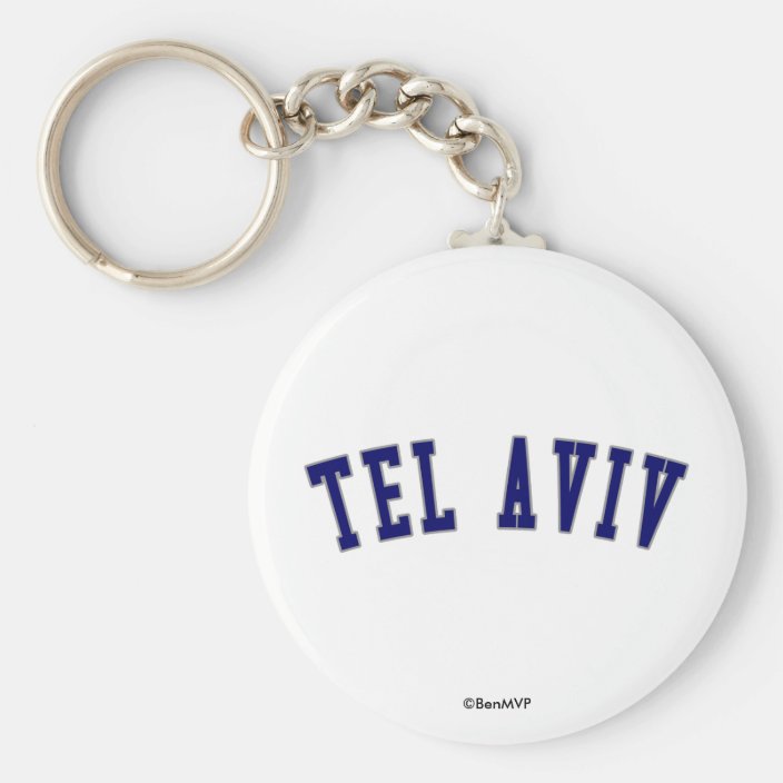 Tel Aviv Keychain