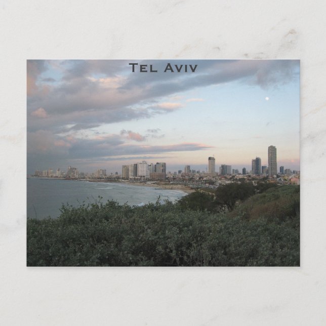 Tel Aviv postcard (Front)