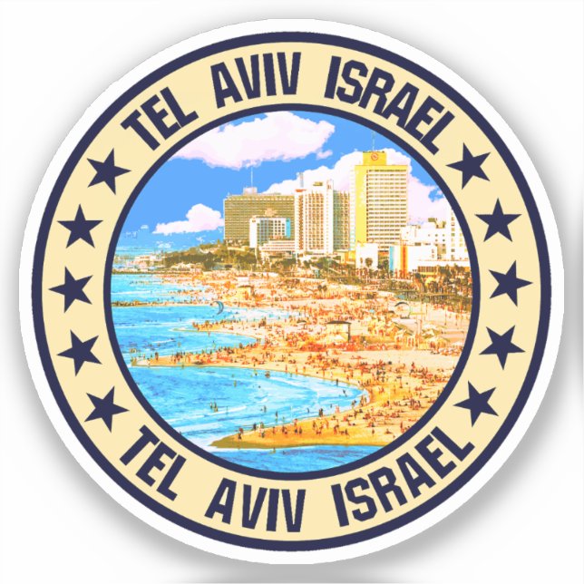 Tel Aviv                                           Sticker (Front)