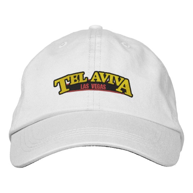 Tel Aviva Las Vegas Embroidered Baseball Cap (Front)