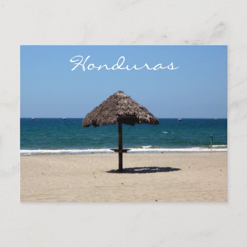 tela beach postcard