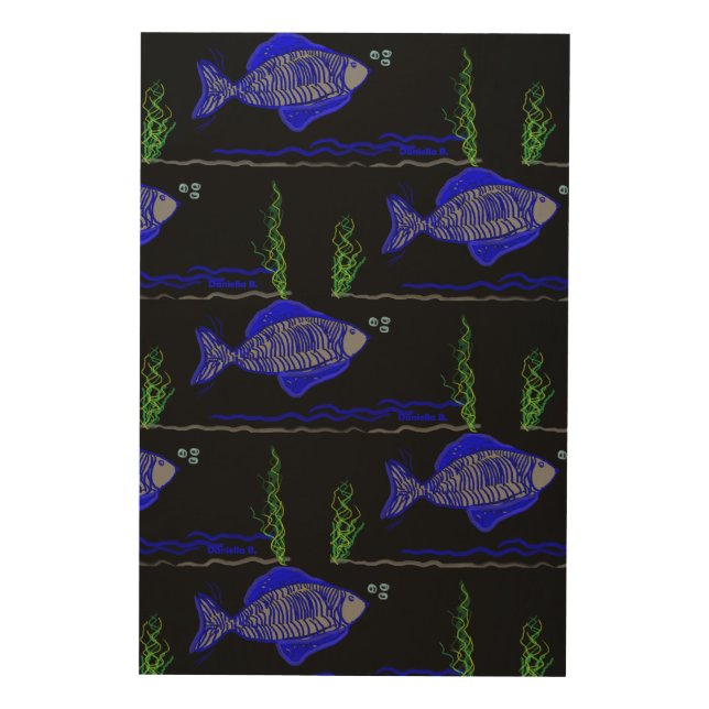 Tela Wood Wall Art (Front)