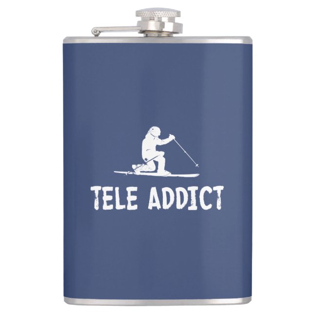 Tele Addict Flask (Front)