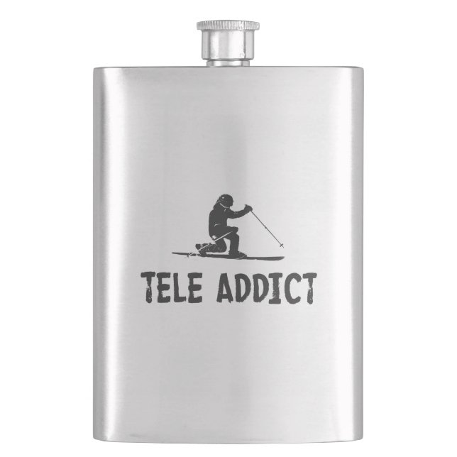 Tele Addict Flask (Front)