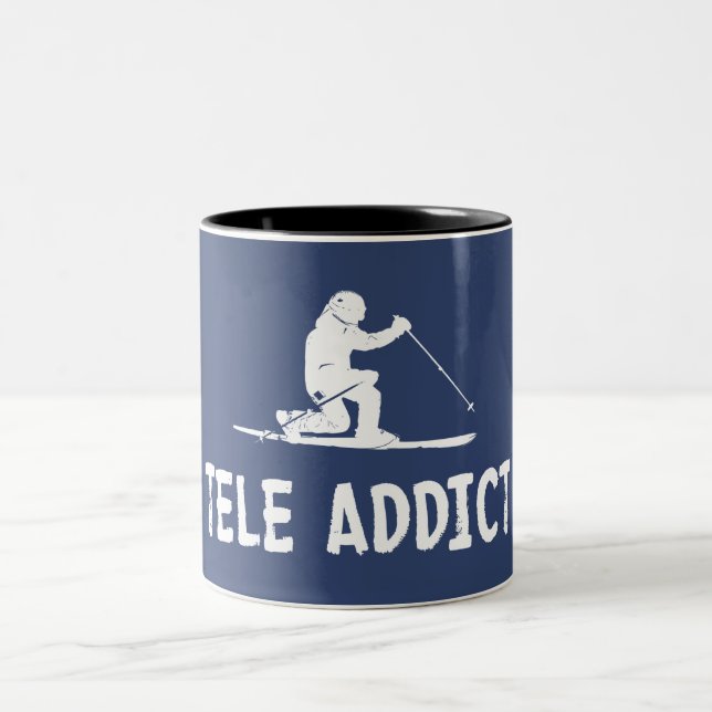 Tele Addict Two-Tone Coffee Mug (Center)