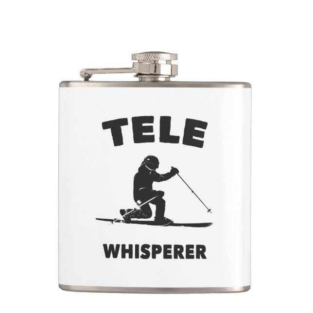 Tele Whisperer Flask (Front)