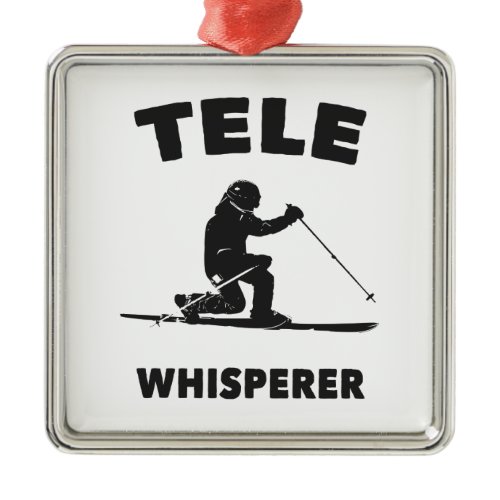 Tele Whisperer Metal Ornament
