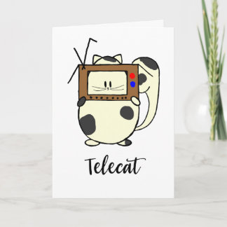Telecat Be the Star of Your Life Greeting Card