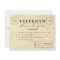 Telegram Thank You Note Card