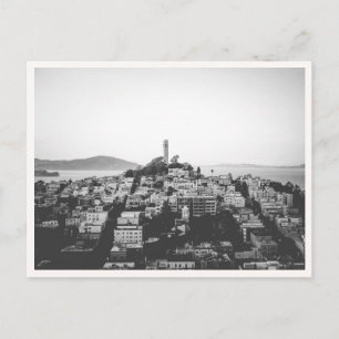 Telegraph Hill San Francisco Coit Tower Postcard