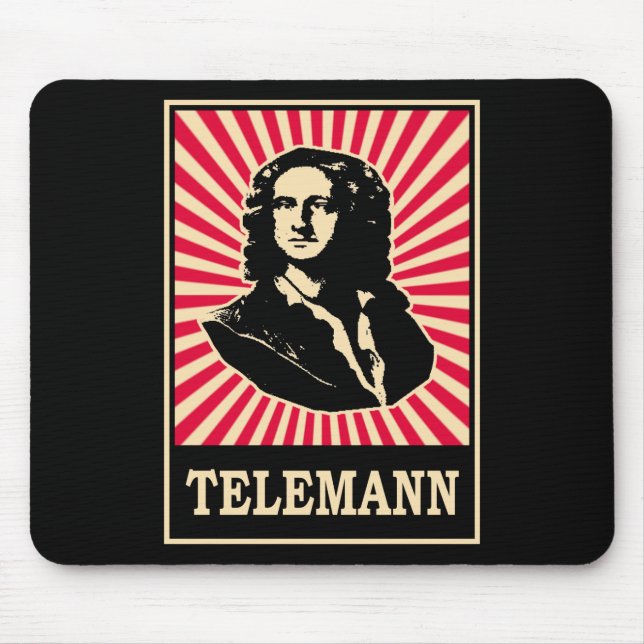 Telemann Mouse Pad (Front)