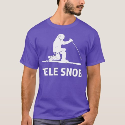 Telemark Skiing Snob T_Shirt