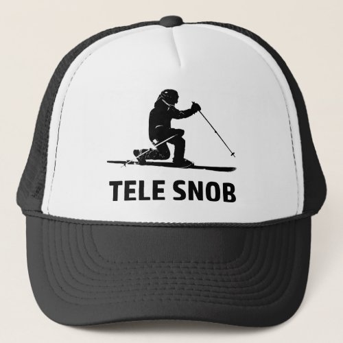 Telemark Skiing Snob Trucker Hat