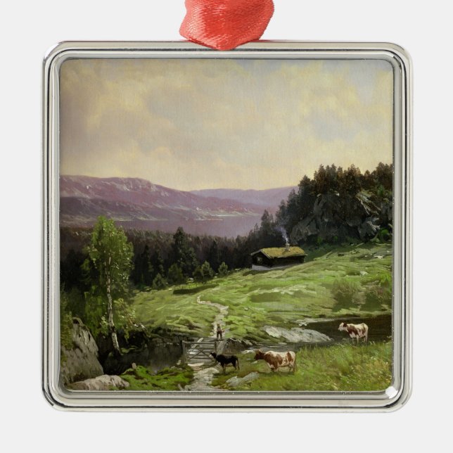 Telemark, South Norway Metal Ornament (Front)