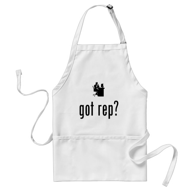 Telemarketing Adult Apron (Front)