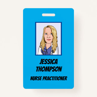Telemedicine Nurse Practitioner Blue Badge