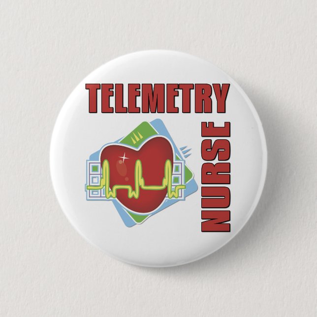 Telemetry Nurse Button (Front)
