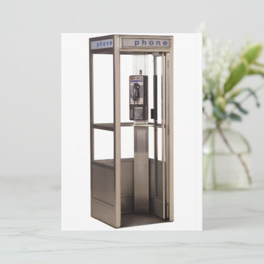 Telephone Booth (Standing Front)