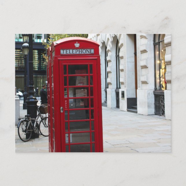 Telephone booth postcard (Front)