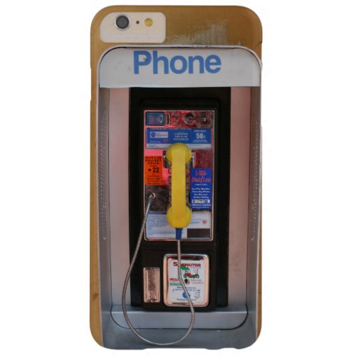 Telephone Booth  Public Payphone Barely There iPhone 6 Plus Case