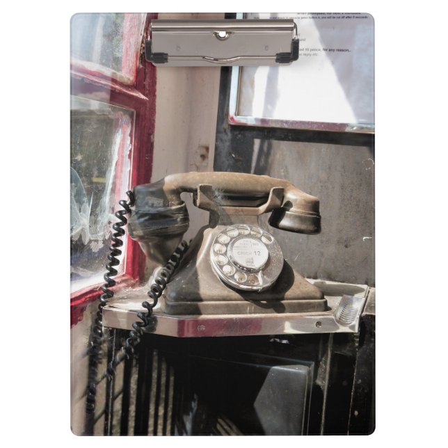 TELEPHONE CLIPBOARD (Front)