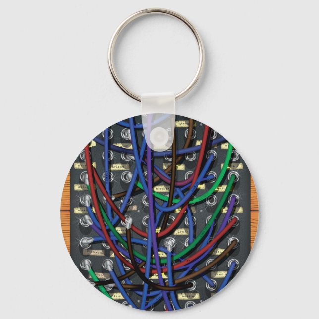 Telephone Exchange Keychain (Front)