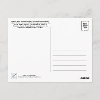 Telephone Pioneers Shelter Appalachian Trail Postcard