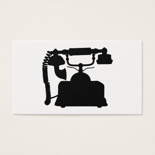 Telephone Silhouette (Front)