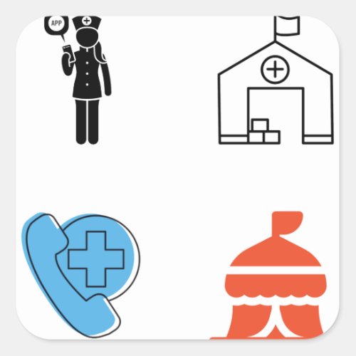 Telephone Triage Nurse Sticker Pack _ Telephone Tr