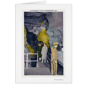 Telephoning at Head of Underground Lake Cards