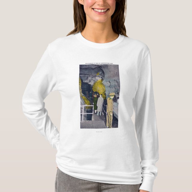 Telephoning at Head of Underground Lake T-Shirt (Front)